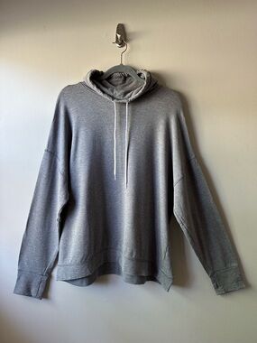 Offline by Aerie Light Heather Gray Pullover Modal Mock Neck Sweater Size XL